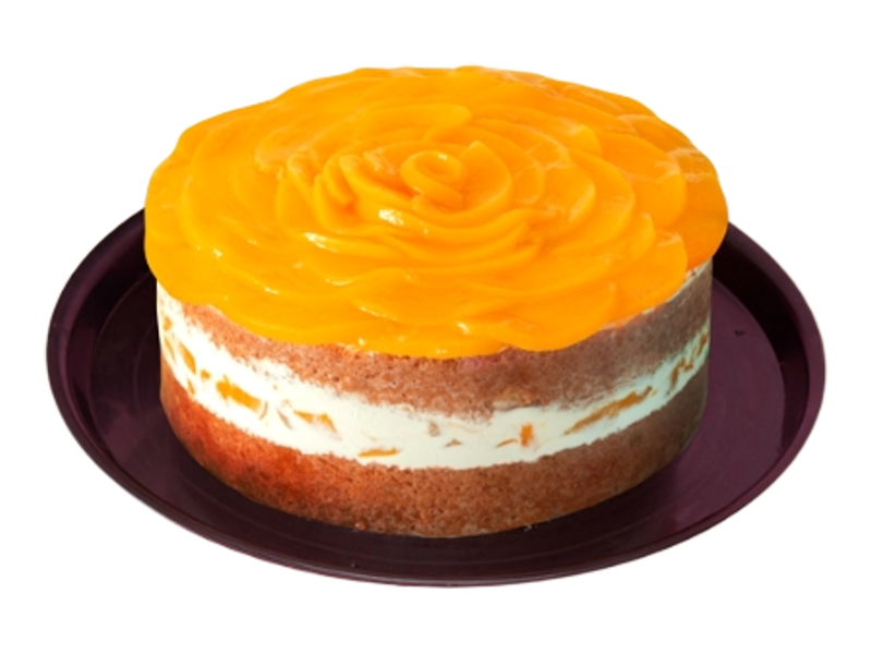 Pastel Cremoso de Melocotón - La Toga Pastelería Fina