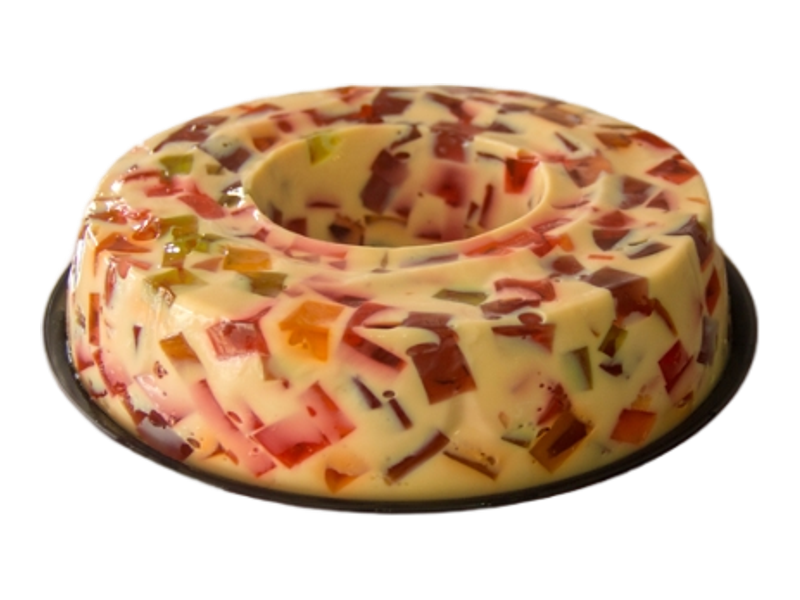 Pastel Gelatina de Mosaico - La Toga Pastelería Fina